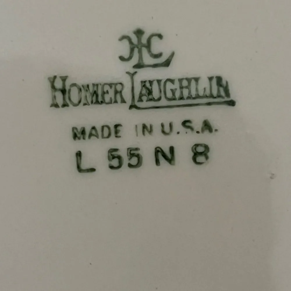 Vintage Homer Laughlin Serving 9